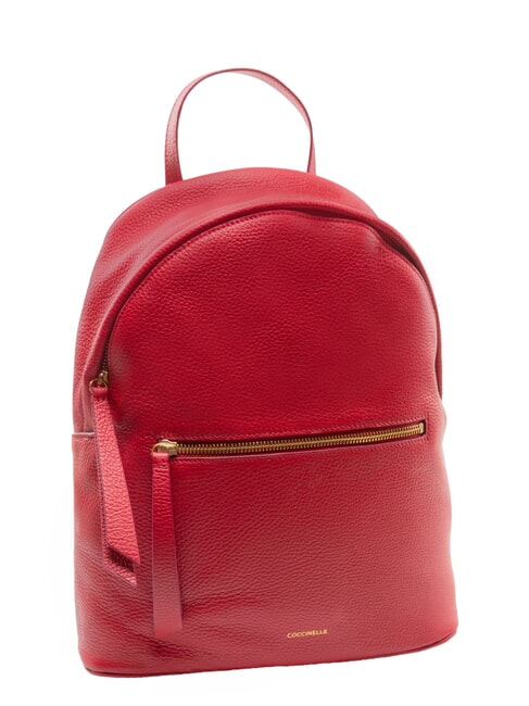 JINNY Lederrucksack Sangria - Damentaschen