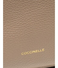 COCCINELLE JINNY Lederrucksack warmes Taupe - Damentaschen - 3