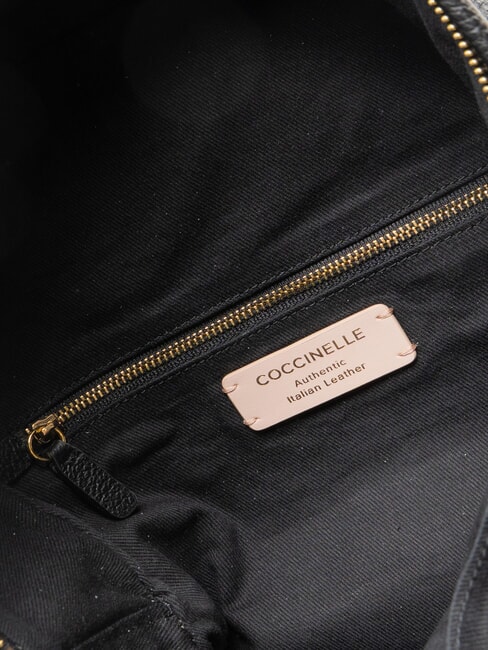 JINNY Lederrucksack Schwarz - Damentaschen