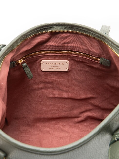 MARINA Einkaufstasche aus Leder Algen - Damentaschen