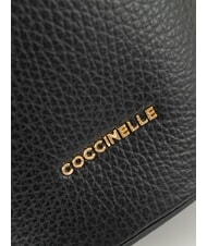 COCCINELLE CHARLOTTE Mini-Lederbeutel Schwarz - Damentaschen - 2