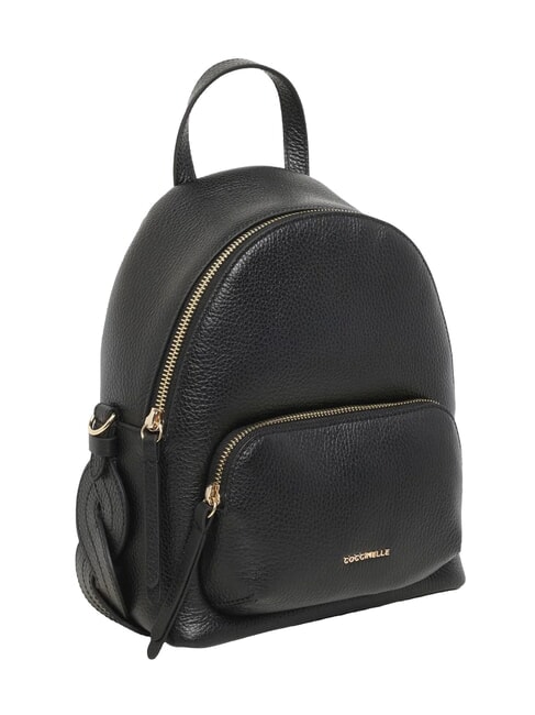 CHARLOTTE Lederrucksack Schwarz - Damentaschen