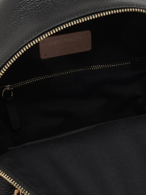 CHARLOTTE Lederrucksack Schwarz - Damentaschen