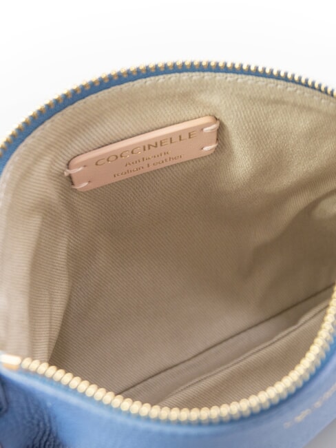 LORINE Lederclutch Blau - Damentaschen