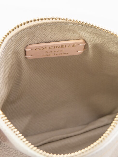 LORINE Lederclutch Wei&szlig; - Damentaschen