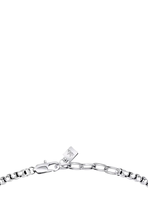PIETRE Armband aus Stahl und Edelsteinen STAHL - Herrenarmb&auml;nder