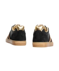SERAFINI COURT Turnschuhe Schwarz Beige Gold - Damenschuhe - 5