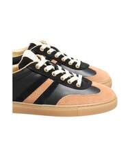 SERAFINI COURT Turnschuhe Schwarz Beige Gold - Damenschuhe - 6