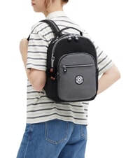 KIPLING SEOUL SMALL Rucksack Schwarz - Rucks&auml;cke f&uuml;r Schule &amp; Freizeit - 4