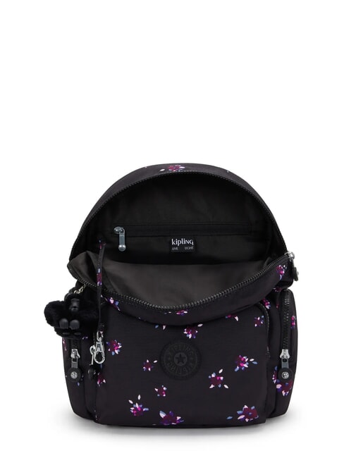 CITY ZIP S Rucksack mit mehreren F&auml;chern Nachtblume - Damentaschen