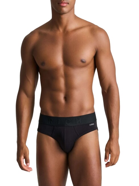 KORY Packung mit 3 Slips schwarz/schwarz/schwarz - Herrenslip