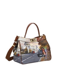 YNOT YESBAG L Handtasche mit Schulterriemen London-Tourist - Damentaschen - 3
