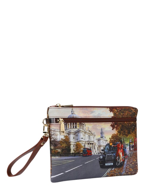 YESBAG M Clutch-Tasche mit Manschette London-Tourist - Brieftaschen Damen