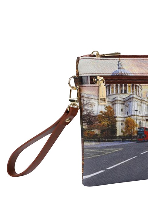 YESBAG M Clutch-Tasche mit Manschette London-Tourist - Brieftaschen Damen