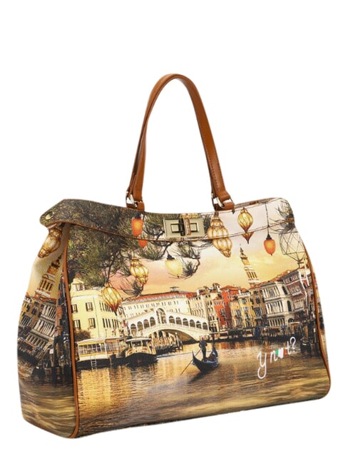 YESBAG XL Schultertasche Weihnachten in Venedig - Damentaschen
