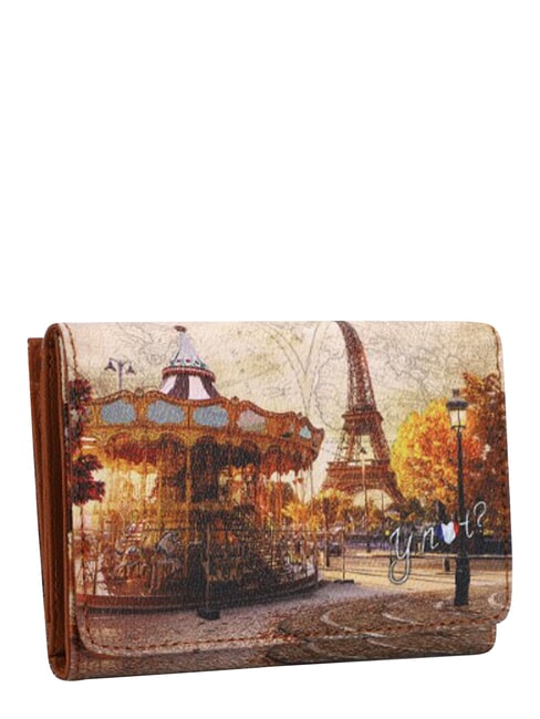 YESBAG Mittlere Geldb&ouml;rse lustiges Paris - Brieftaschen Damen
