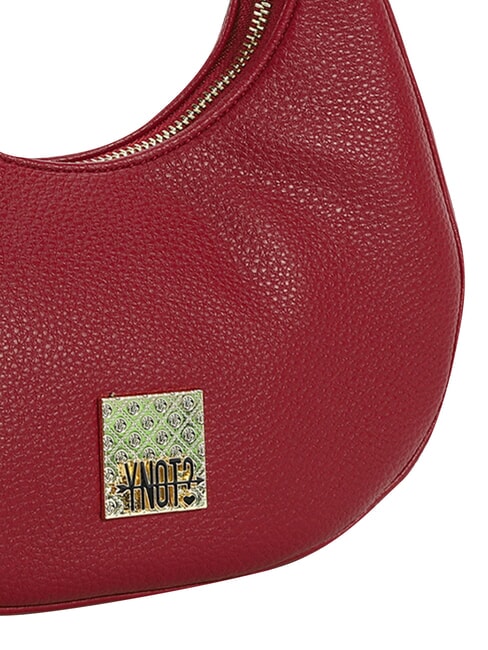 RACHEL Schultertasche mit Ketteneinsatz Kirsche - Damentaschen