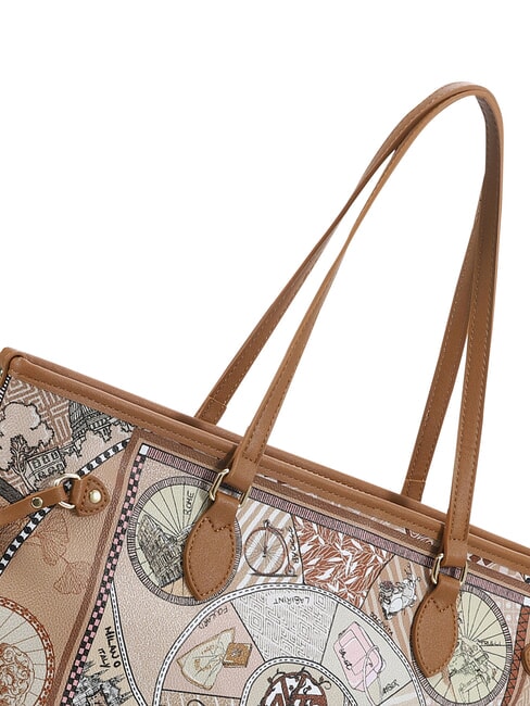 FASHIONOPOLY Einkaufstasche, Umh&auml;ngetasche Sand - Damentaschen