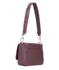 MARIO VALENTINO SHINE RE Tasche mit &Uuml;berschlag und Schultergurt Wein - Damentaschen - 2