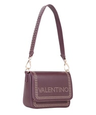 MARIO VALENTINO SHINE RE Tasche mit &Uuml;berschlag und Schultergurt Wein - Damentaschen - 3