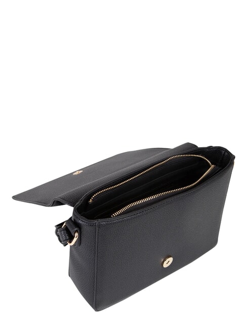RISED RE Schultertasche mit Klappe Schwarz - Damentaschen