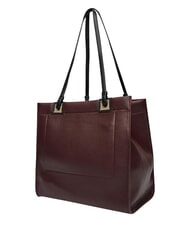 MARIO VALENTINO POST RE Einkaufstasche mit Clutch Wein/Schwarz - Damentaschen - 2