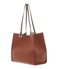 MARIO VALENTINO POST RE Einkaufstasche mit Clutch Leder/Dunkelbraun - Damentaschen - 5