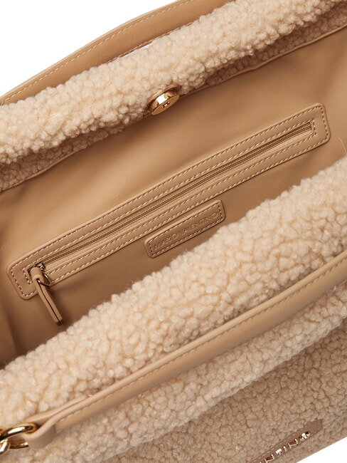 QUBE Umh&auml;ngetasche Beige - Damentaschen