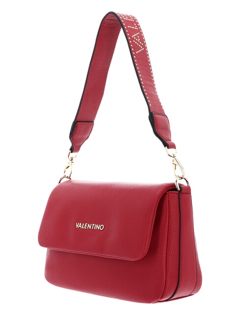 NAIF RE Schultertasche mit Klappe Rot - Damentaschen