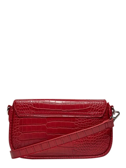 MIRAMAR Kleine Schultertasche mit Klappe Rot - Damentaschen