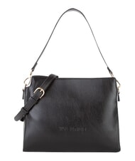 MARIO VALENTINO MANHATTAN RE Schultertasche mit Schultergurt Schwarz - Damentaschen - 2