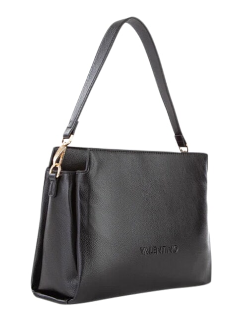 MANHATTAN RE Schultertasche mit Schultergurt Schwarz - Damentaschen