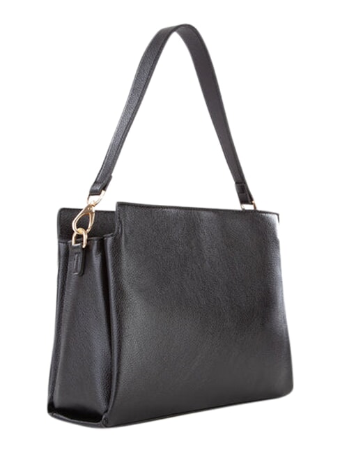 MANHATTAN RE Schultertasche mit Schultergurt Schwarz - Damentaschen