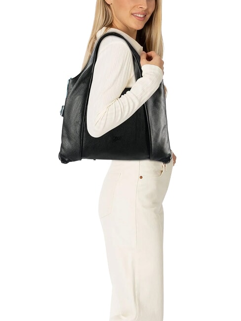 ZEYNEP Schultertasche mit Schultergurt Schwarz - Damentaschen