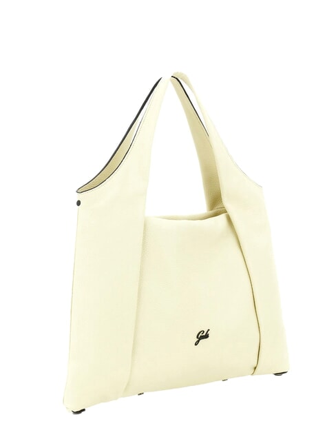 ZEYNEP Flache Schultertasche, mittel Leinen - Damentaschen