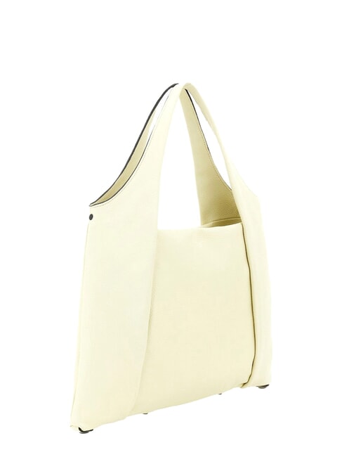 ZEYNEP Flache Schultertasche, mittel Leinen - Damentaschen