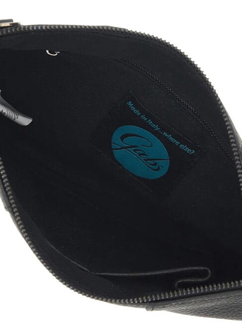 BEYONCE Mittelgro&szlig;e Lederclutch mit Schulterriemen See - Damentaschen