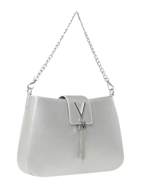 DIVINA Gesteppte, wandelbare Tasche Silber - Damentaschen
