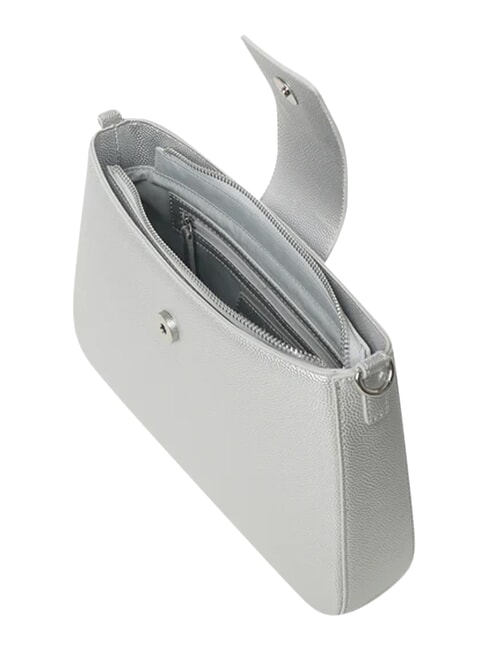DIVINA Gesteppte, wandelbare Tasche Silber - Damentaschen