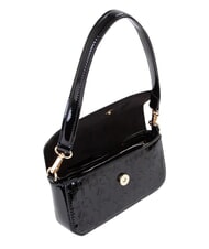 MARIO VALENTINO GERANIUM Kleine Schultertasche mit Klappe Schwarz - Damentaschen - 4
