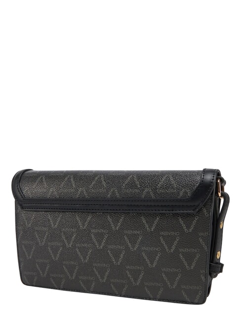 LADY RE Schultertasche, doppelt tragbar schwarz/mehrfarbig - Damentaschen