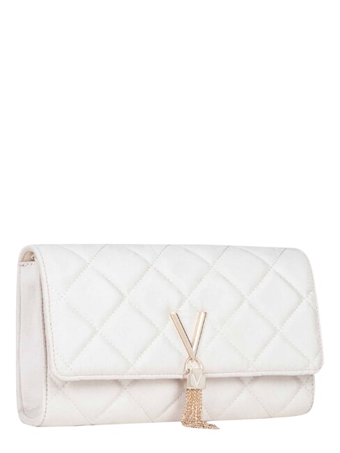 CHARLOTTE Clutch mit Kettenschulterriemen ecru - Damentaschen