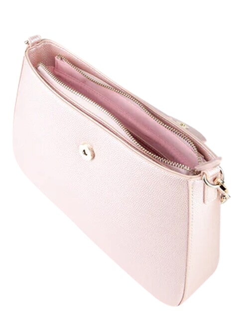 DIVINA Gesteppte, wandelbare Tasche Metallic-Rosa - Damentaschen