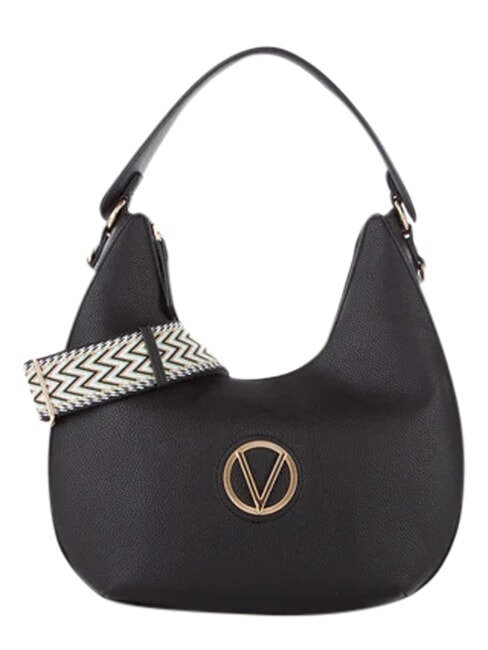 KATONG Schultertasche mit Schultergurt Schwarz - Damentaschen