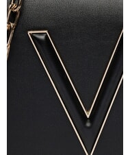 MARIO VALENTINO CONEY Schultertasche mit Klappe Schwarz - Damentaschen - 5