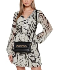 MARIO VALENTINO CAPRICE Kleine Schultertasche mit Klappe Schwarz - Damentaschen - 2