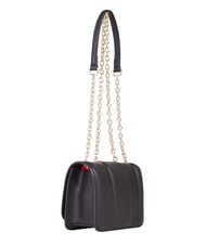 MARIO VALENTINO BRASS Kleine Schultertasche mit Klappe Schwarz - Damentaschen - 2
