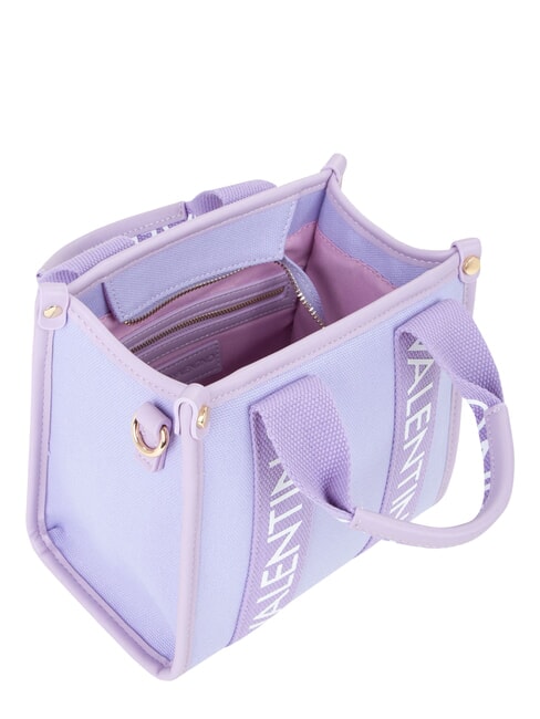 CANDLE Kleine Handtasche aus Segeltuch lila - Damentaschen