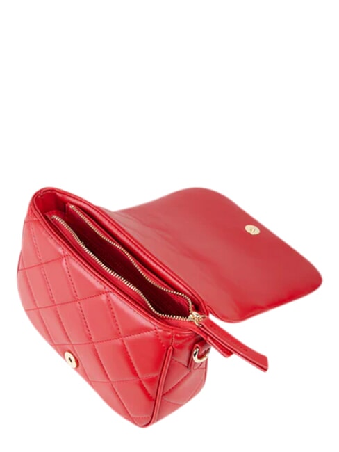 ADA Kleine Schultertasche mit Klappe Rot - Damentaschen