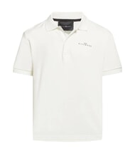 JOHN RICHMOND FERGUSON Kurzarm-Poloshirt wei&szlig;e Wolkent&auml;nzerin - Herren-Polo-Shirts/Herren-Polo-Shirt/Herrenpoloshirt/Herrenpoloshirts - 5
